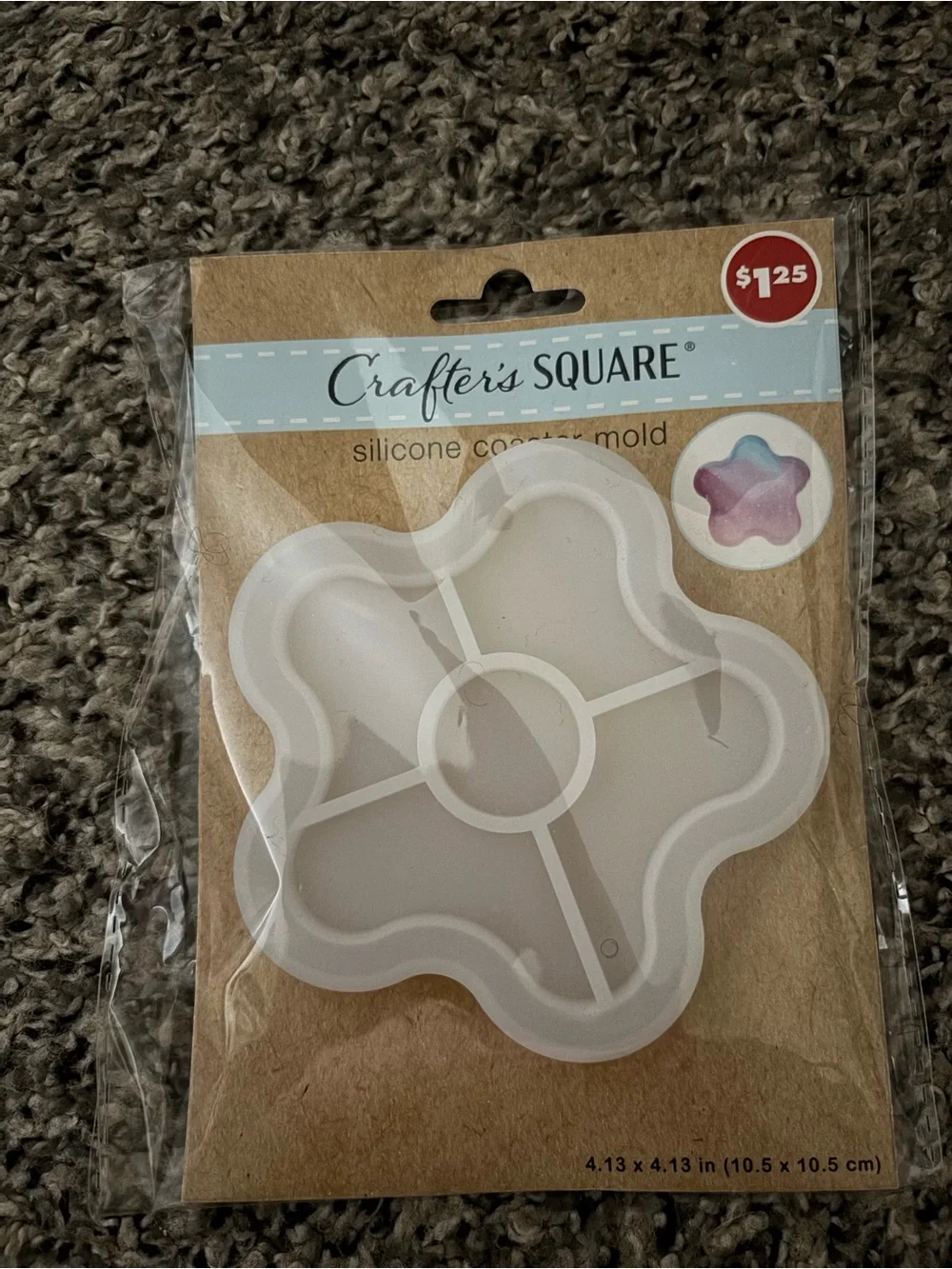 Silicone Jewelry Mold Set in Opaque White